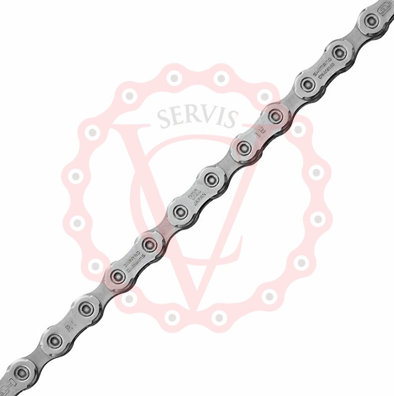 Řetěz SHIMANO CN-M6100 12 speed Deore 126 článků,se spojkou Qick-link, v krabičce