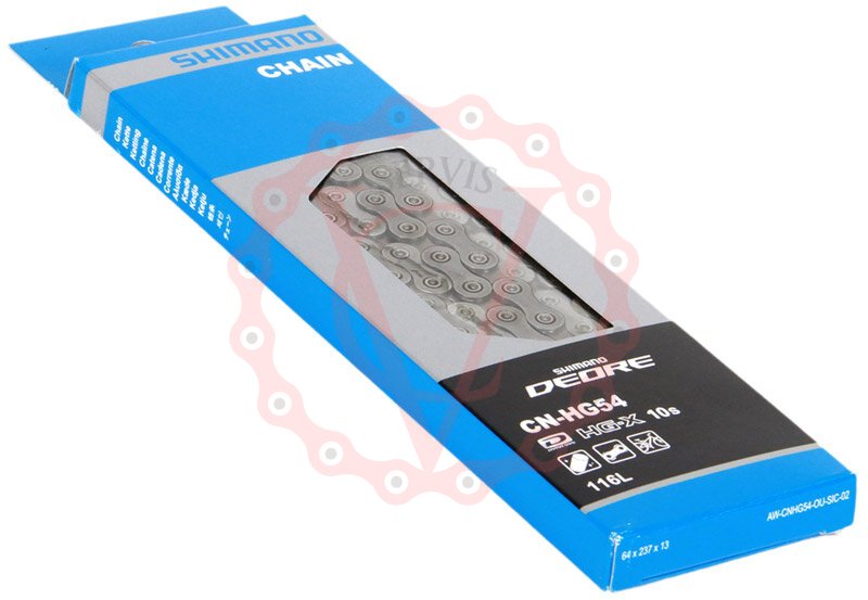 Řetěz SHIMANO CN-HG54 10 speed Deore HG-X 116 článků,v krabičce