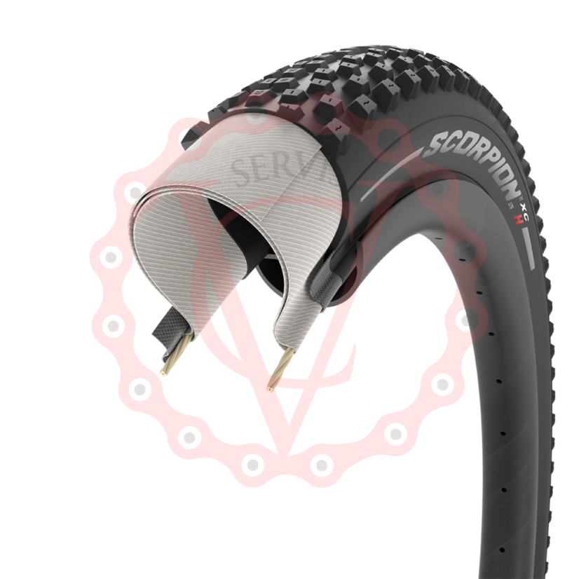 Plášť Pirelli Scorpion™ XC H, 29 x 2.2, LITE, 120 tpi, SmartGRIP, Black