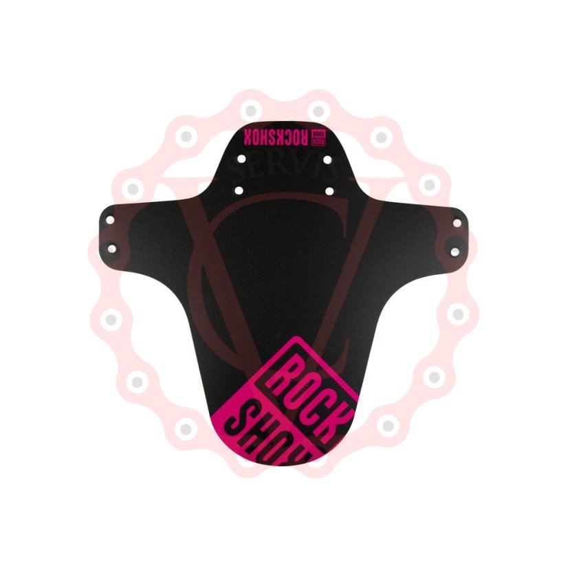 Blatník Rock Shox do odpružené vidlice - Barva: Magenta