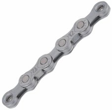 Řetěz KMC e12 E-bike, EPT povrch šedý v krabičce 130 čl.