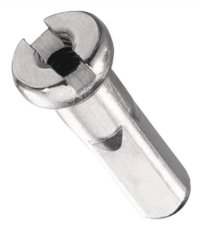 Nipl MACH1 M2 12mm mosaz stříbrný