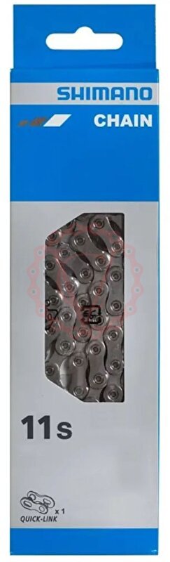 Řetěz SHIMANO CN-HG601 11 speed "SIL-TEC" 126 článků se spojkou Quick-link, v krabičce
