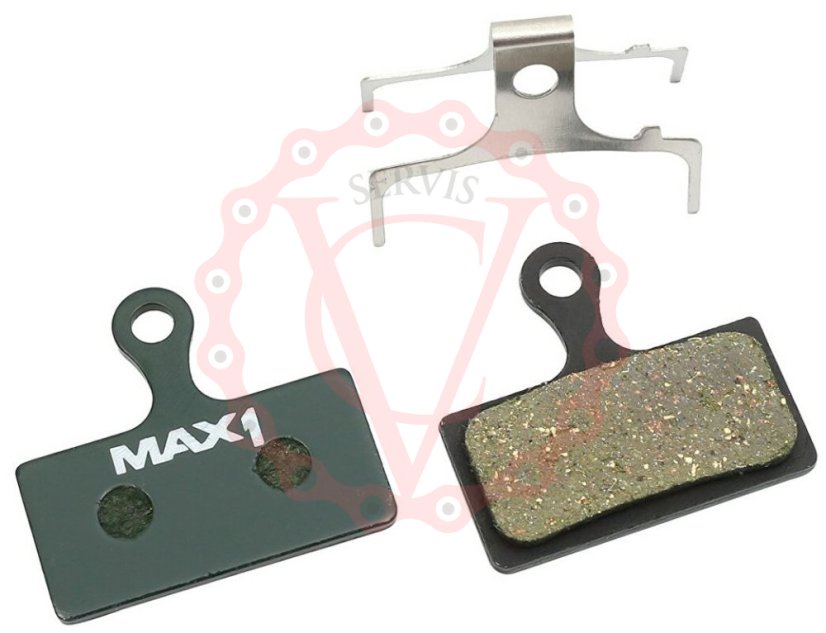 Brzdové destičky MAX1 SHIMANO NEW E-Bike