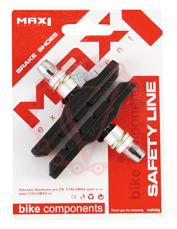 Brzdová botka závit MAX1 72 mm černá