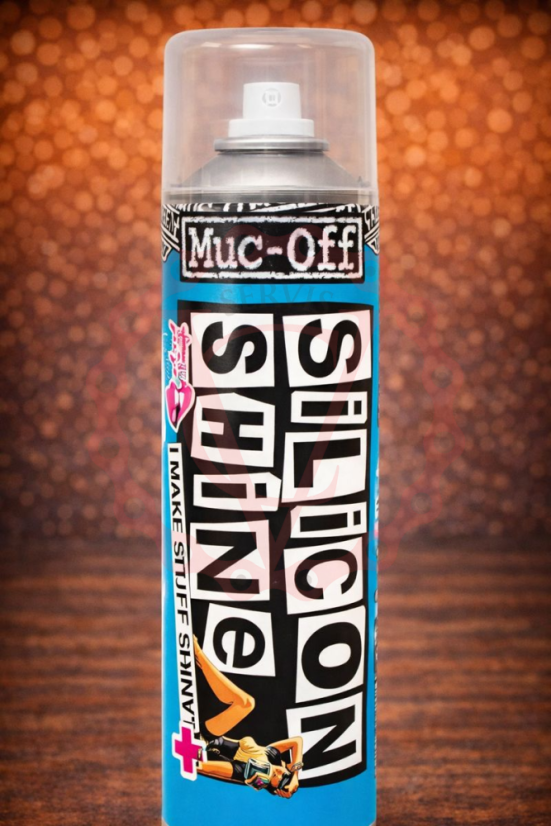 MUC-OFF SILICON SHINE 500 ml - Silikonový sprej pro lesk, obnovení barvy a ochranu